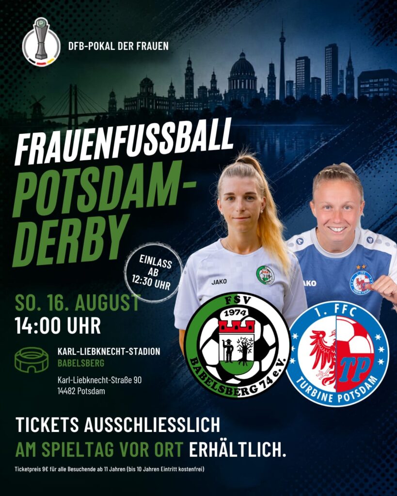 FSV babelsberg 74 Frauen DFB-Pokal-Quali